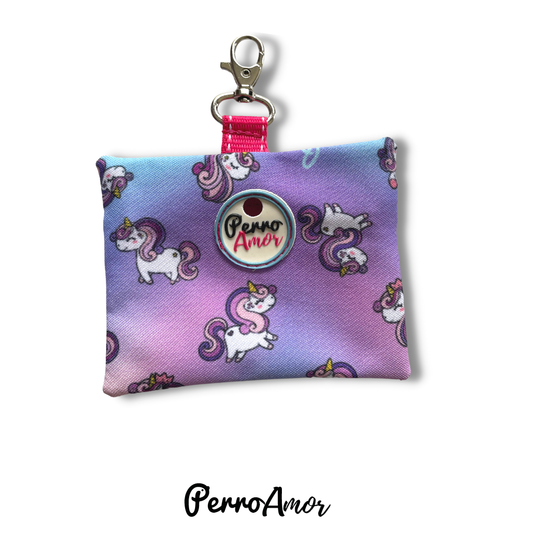 Porta Bolsas Oh my 💩 " Unicornio "