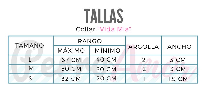 Collar Vida Mía " Ken "