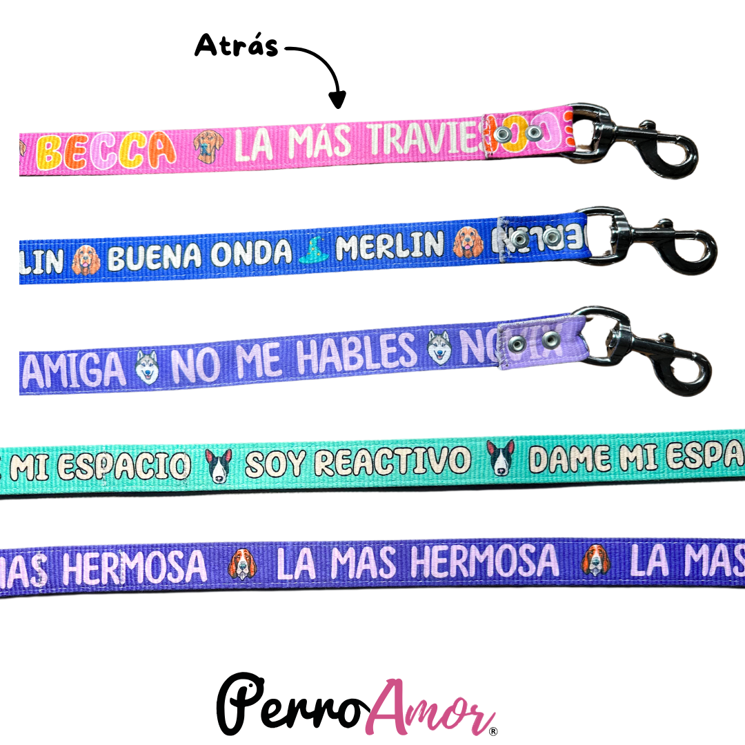 Correa Binomio Perronalizada