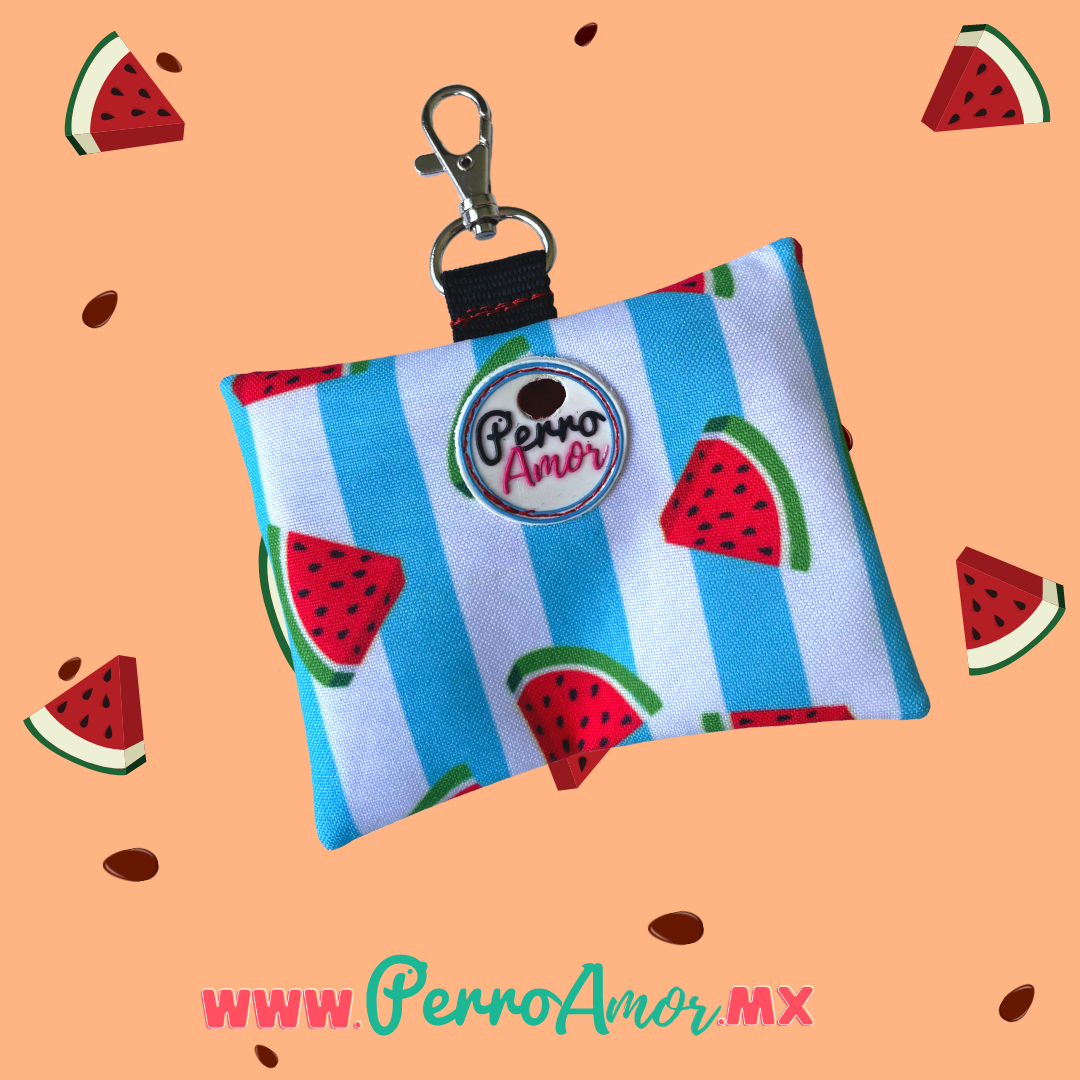 Porta Bolsas Oh my 💩 "Sandía "