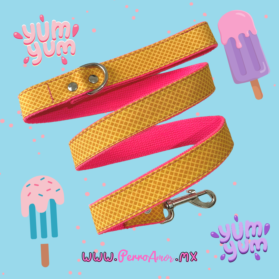 Pata de Perro " Helado de Fresa "