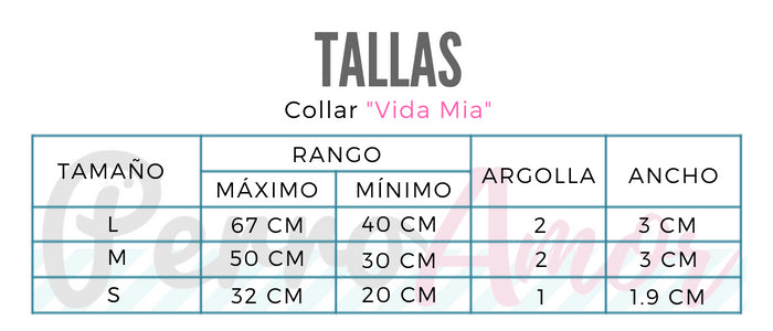 Collar Vida Mía "Pestañas largas"