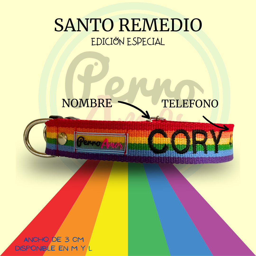 Collar Santo Remedio ARCOIRIS