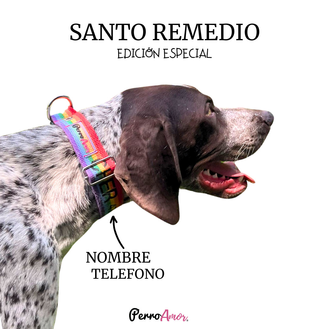 Collar Santo Remedio ARCOIRIS