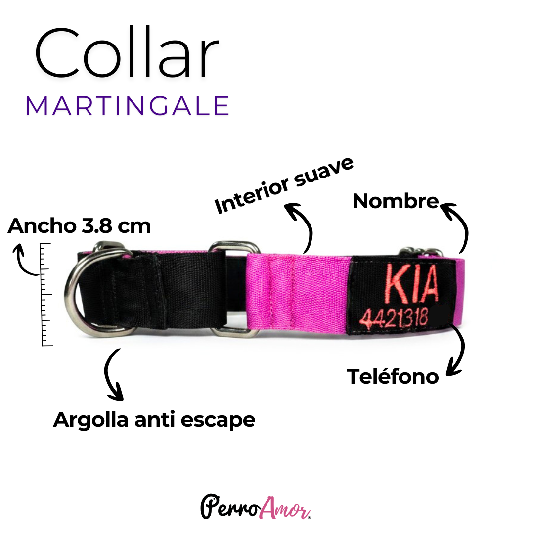 Martingale Ancho Nombre y Teléfono