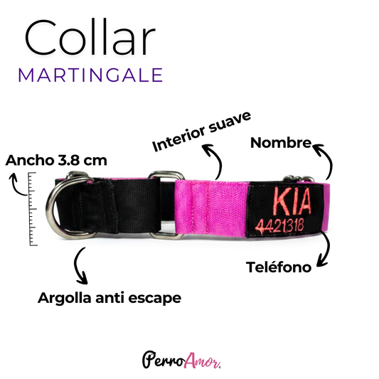 Martingale Ancho Nombre y Teléfono