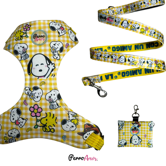 Combo Caminata " Peanuts Amarillo  "