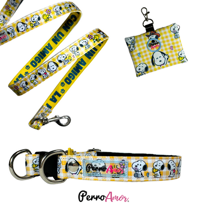 Combo Paseo " Peanuts Amarillo "