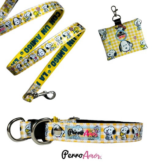 Combo Paseo " Peanuts Amarillo "
