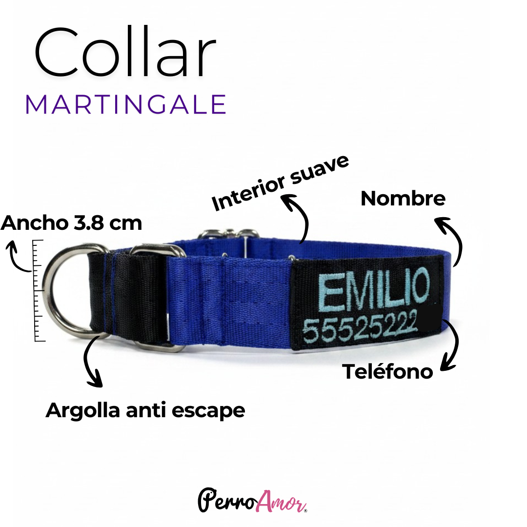 Martingale Ancho Nombre y Teléfono