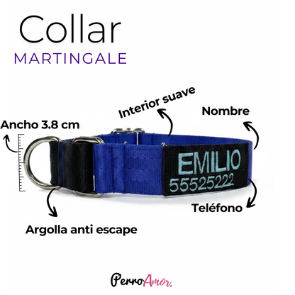 Martingale Ancho Nombre y Teléfono