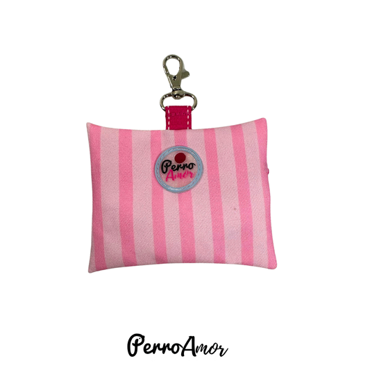 Porta Bolsas Oh my 💩   " Rayitas Rosas "