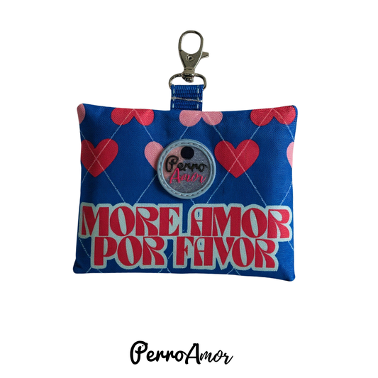 Porta Bolsas Oh my 💩   " Preppy Azul "