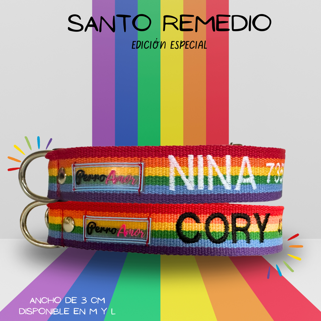 Collar Santo Remedio ARCOIRIS