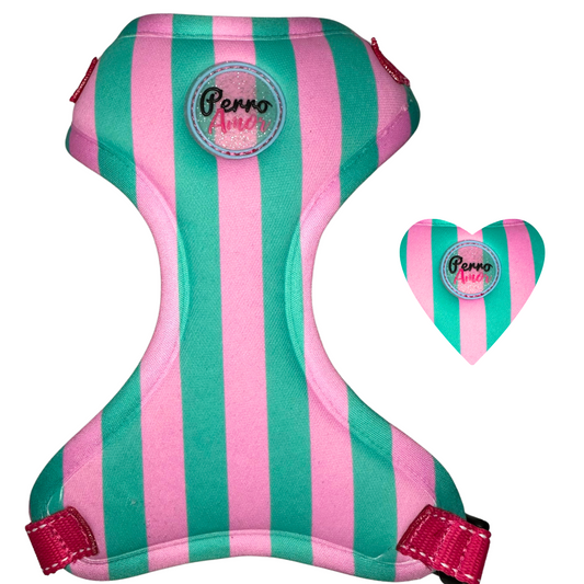 Pechera " Verde Rosa "