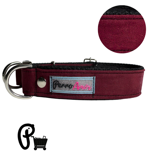 Collar Vida Mía " Wine "